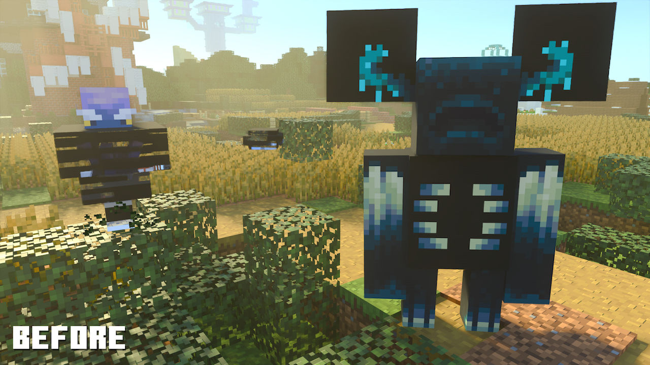 Vanilla RTX - Breeze and Black Entities Fix - Minecraft RTX Bug Fixes & Enhancements