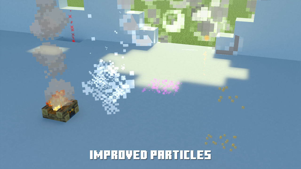 Vanilla RTX - Enhanced Ray Tracing Particles - Minecraft RTX Bug Fixes & Enhancements