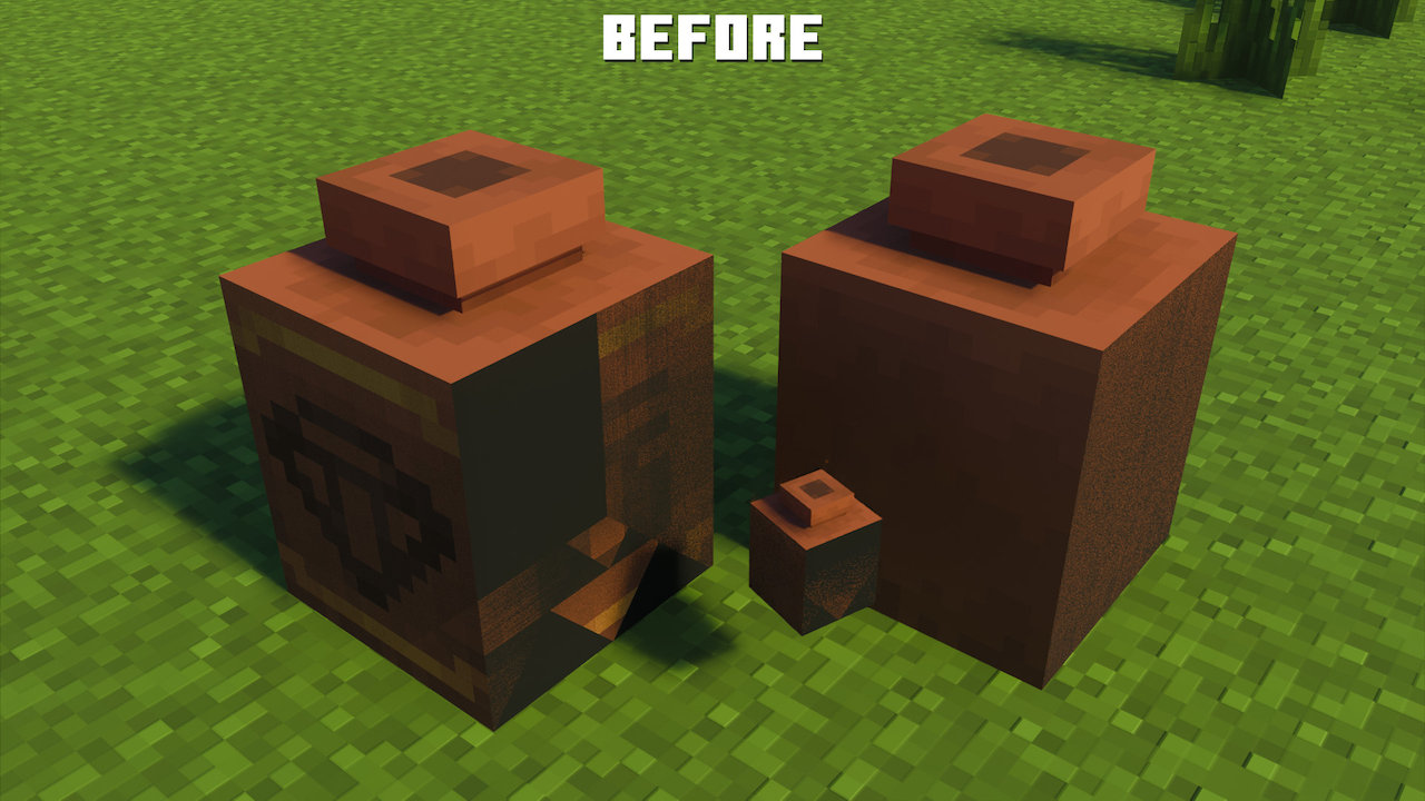 Vanilla RTX - Decorated Pot Fix - Minecraft RTX Bug Fixes & Enhancements