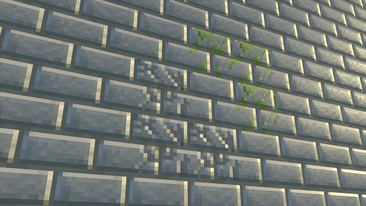 Vanilla RTX Brick Wall Normals