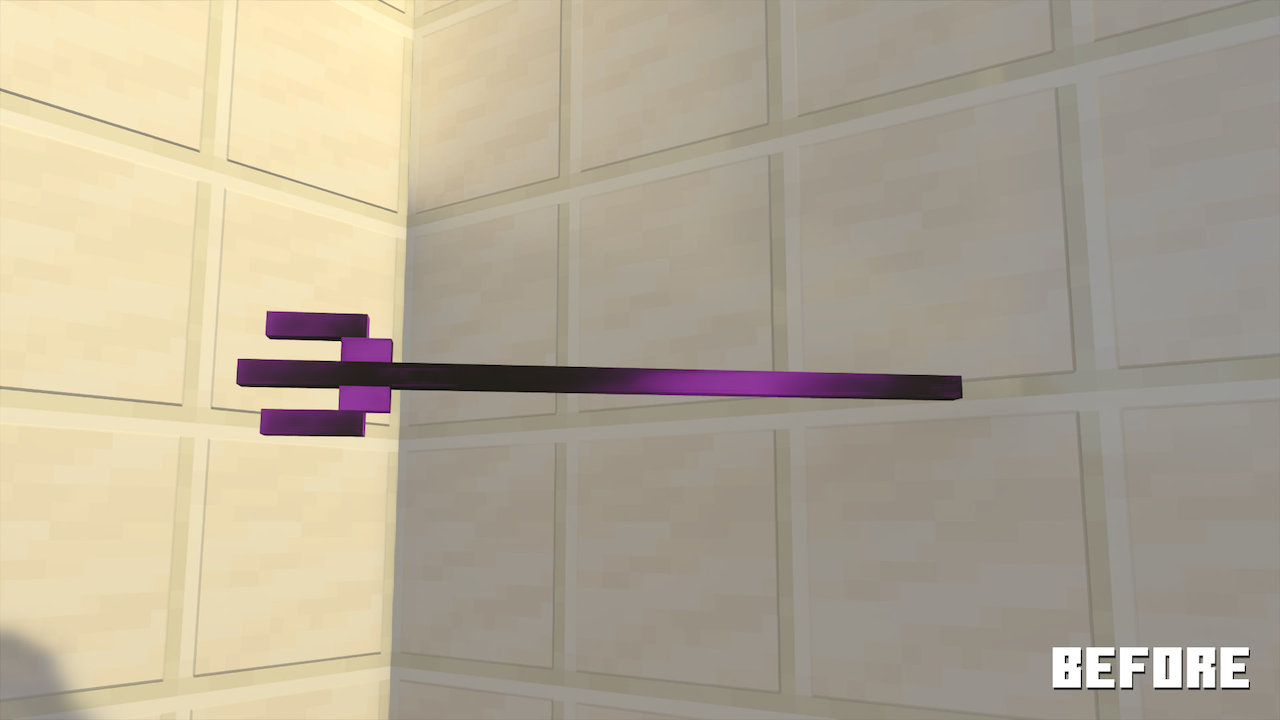 Vanilla RTX - Trident black texture fix - Minecraft RTX Bug Fixes & Enhancements