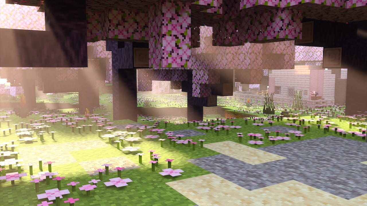 Vanilla RTX Cherry Biome